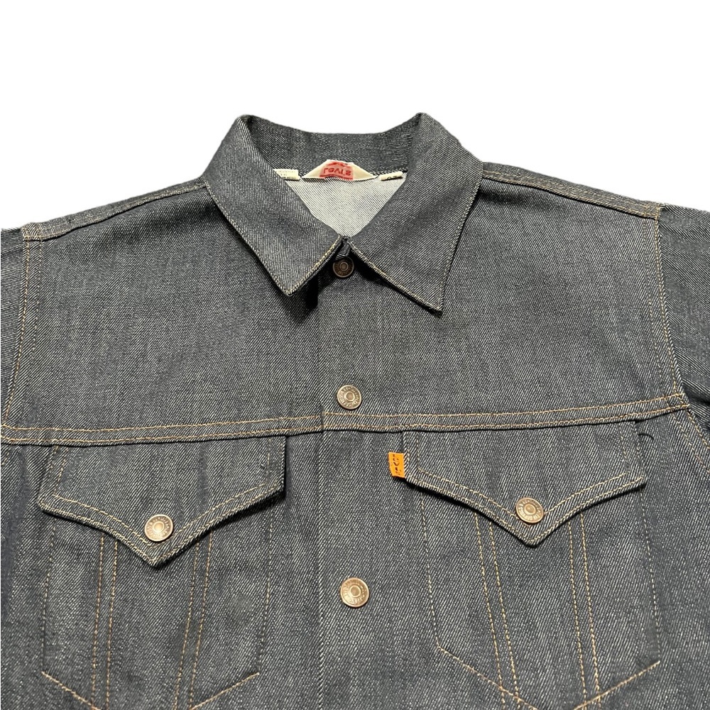 RARE 1960s LEVI’S Orange Tab Denim Jacket - Picture 2 of 6
